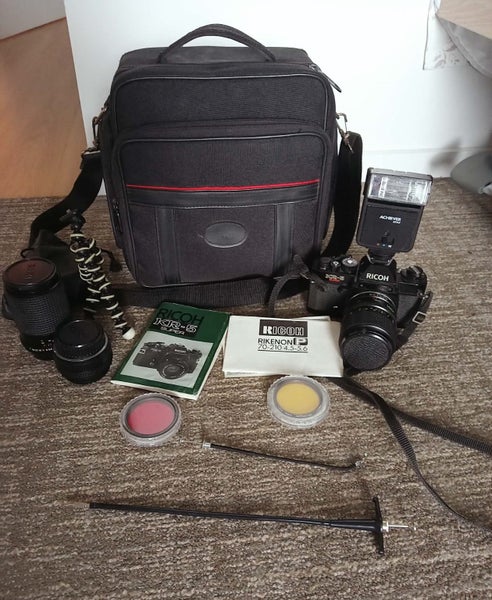 Ricol KR-5 Super Camera kit includes Bag , Camera, , Tilt Head flash etc Carousel 1