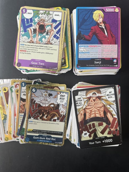One Piece TCG – 179x Card Bulk Lot (Rares, Leaders & DON!!) Carousel 1