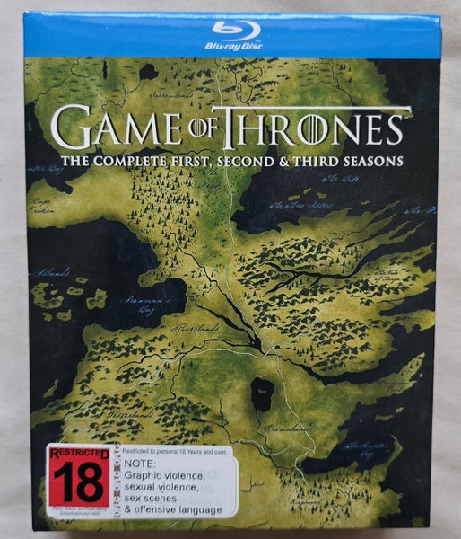 Game of Thrones: The Complete 1st, 2nd , & 3rd Seasons on Blu-ray Carousel 1