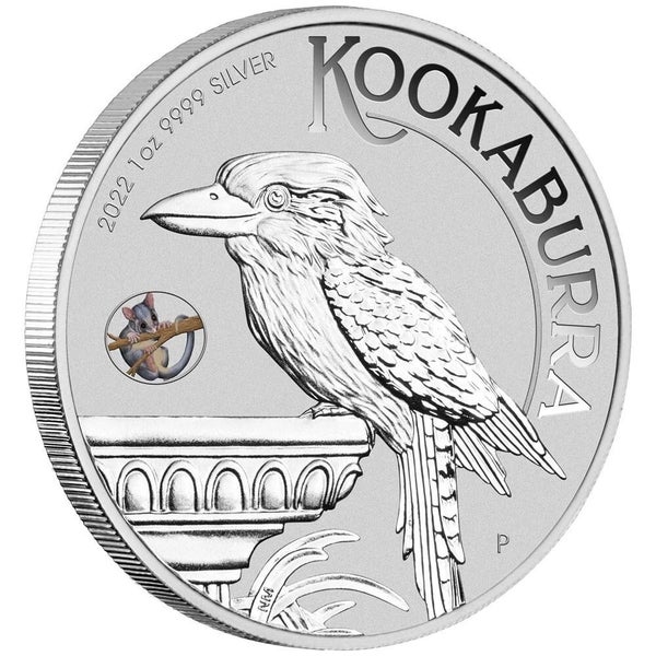 2022 1oz Silver Coin Australian Kookaburra with Possum Privy Mark ONLY 2000 Carousel 1