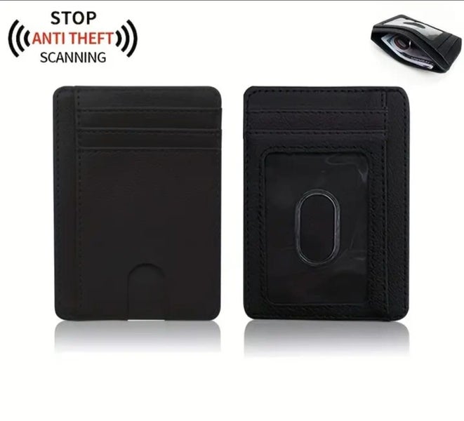 RFID Wallet Leather Card Holder Carousel 1