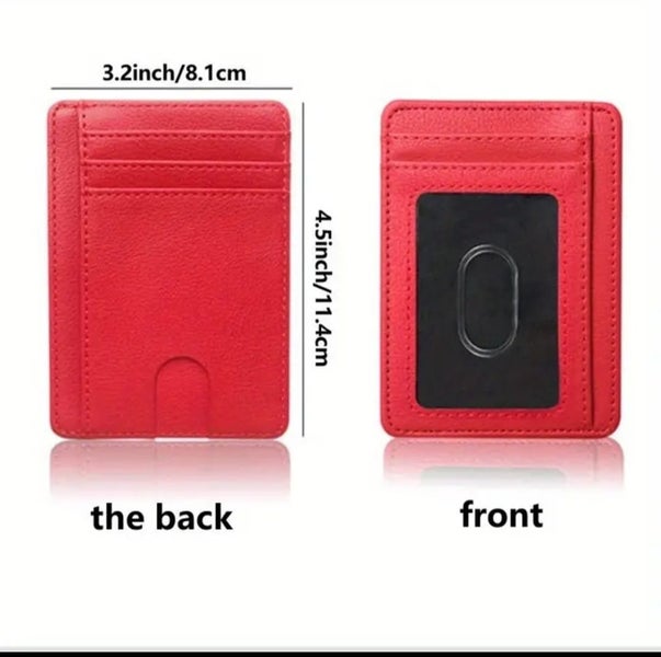 RFID Wallet Leather Card Holder Carousel 5
