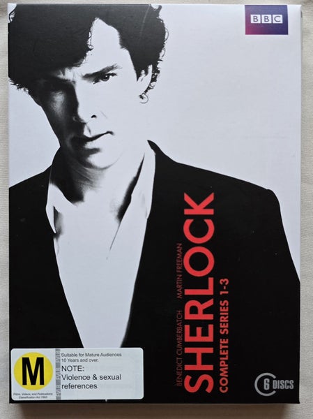 Sherlock: Complete Series 1-3 on DVD Carousel 1