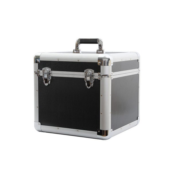 Aluminium DJ Record Storage Flight Case-Holds 100 12" Vinyl LP Box-Tough, Strong Carousel 1