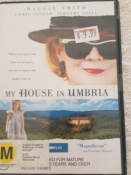 DVD. My House in Umbria. Good story. Good condition