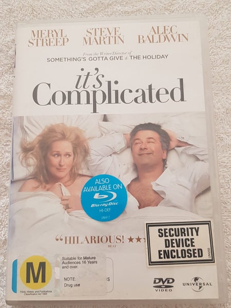 DVD. It's Complicated. Good story. Good condition