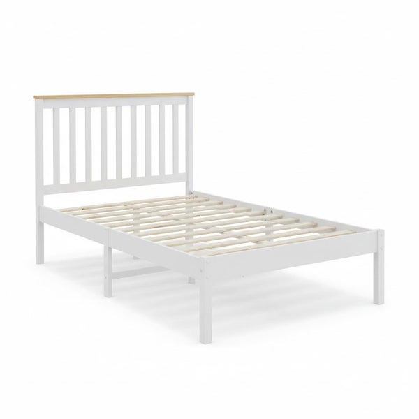 Hayes Solid Pine Bed Frame Queen