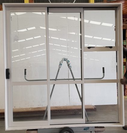 O'keefe Grey Aluminium Stacker Slider H2200 x W2090 DR14733 Carousel 2