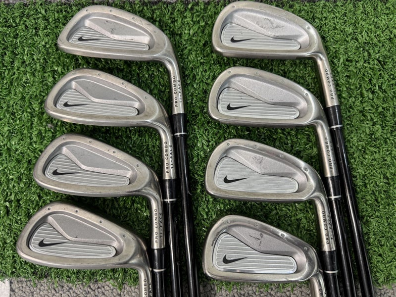 NIKE GOLF Iron(3-9,P) PRO COMBO Titanium Face NIKE PC Shaft (JP) Flex R Carousel 1