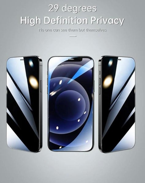 iPhone 15 Pro Privacy Screen Protector x 2Pcs Carousel 7