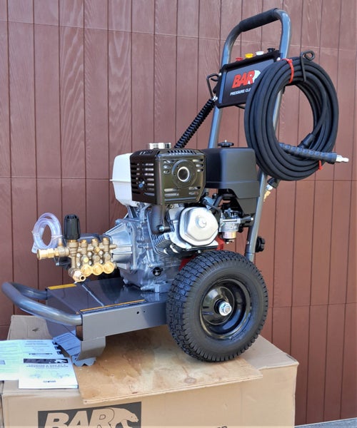 Water Blaster BE/BAR 4200psi Honda GX390 Engine Comet Triplex Pump Carousel 1