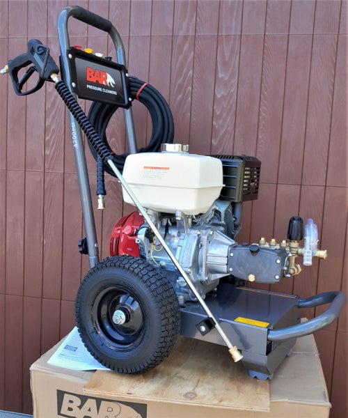 Water Blaster BE/BAR 4200psi Honda GX390 Engine Comet Triplex Pump Carousel 2