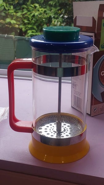 FABULOUS VINTAGE MULTI COLOURED COFFEE PLUNGER Carousel 2