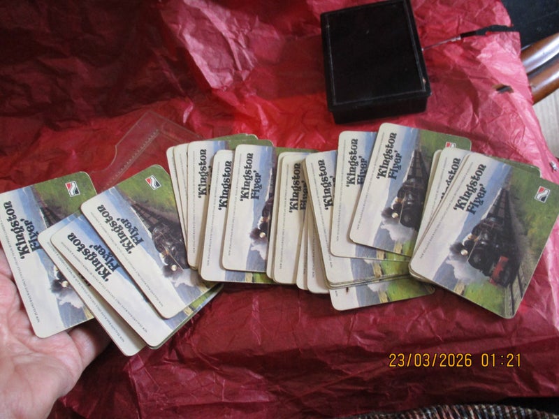 NZ railways Kingston Flyer playing cards Carousel 2