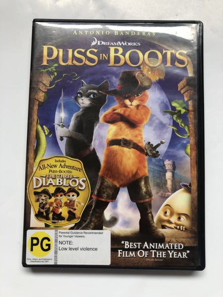 Puss in Boots DVD Carousel 1