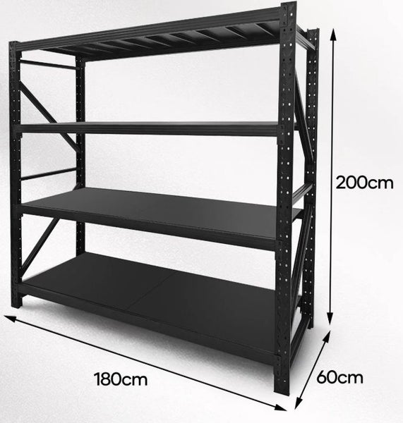 Metal Shelving Warehouse Garage Rack Storage Unit Carousel 1
