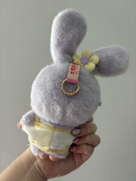 Baby three blind box rabbit pop stop macaron series plush series pop mart Carousel 3