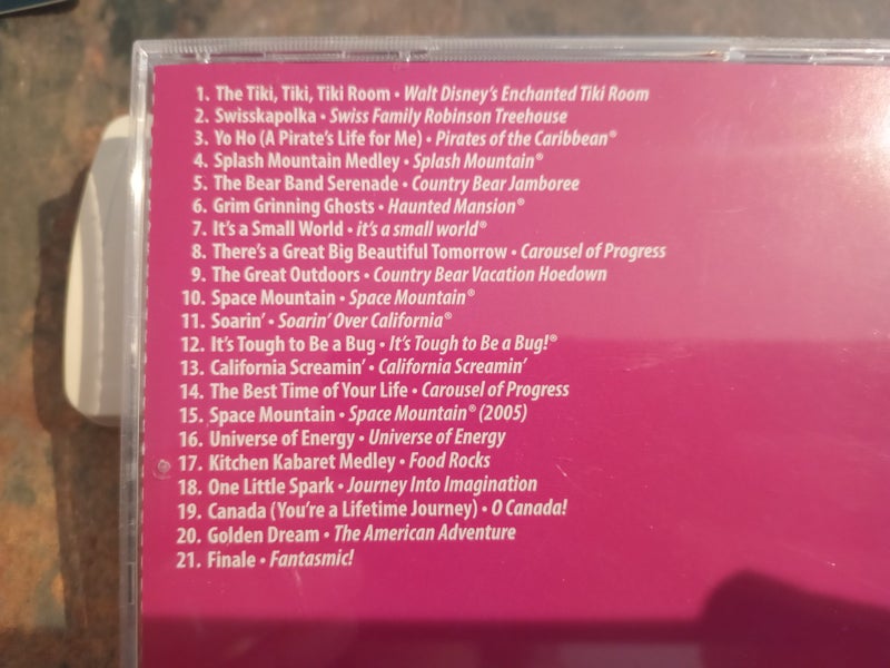 Disney Theme Park Classics - feel the magic with 21 songs used at the park Carousel 2