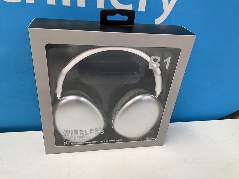 Wireless Headphones - Model MS-B1 - Silver Coloured Carousel 1