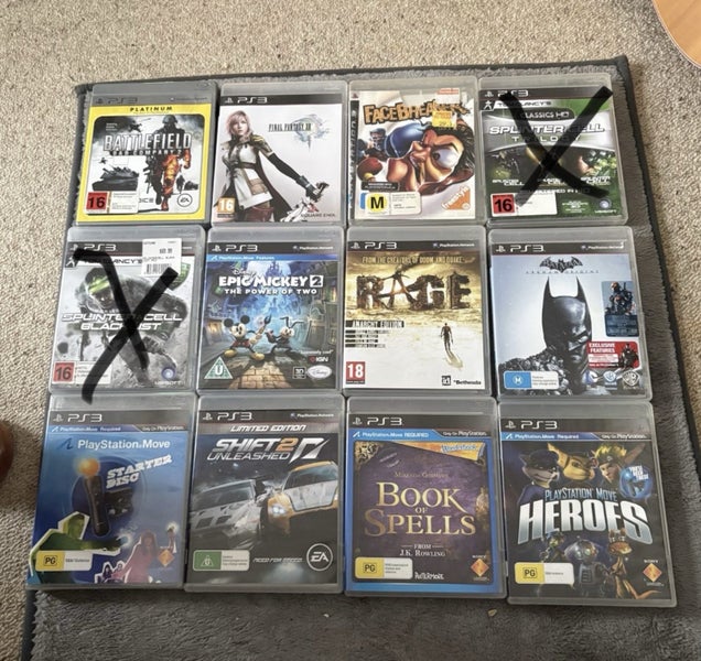 PS3 Game Bundle - 10 Games incl Batman Final Fantasy XIII Carousel 1
