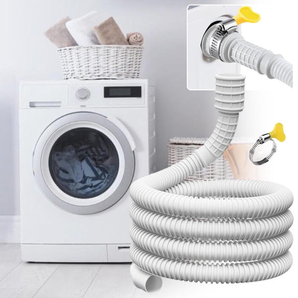 Universal Air Conditioner Drain Hose with Connection Clip,Flexible Dehumidi Carousel 1