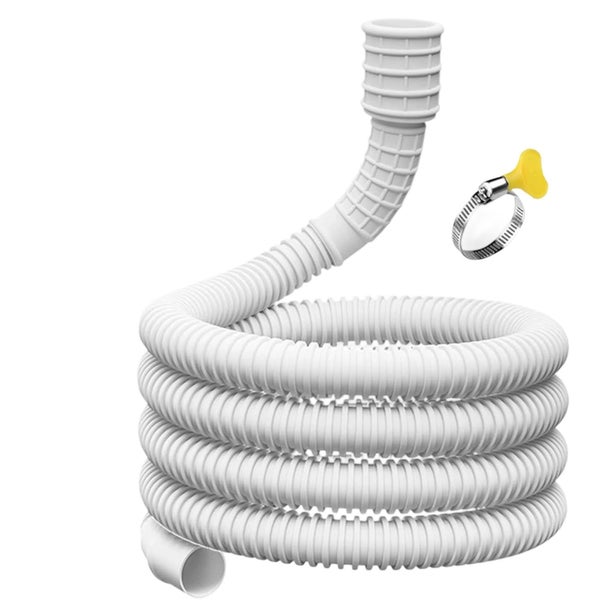 Universal Air Conditioner Drain Hose with Connection Clip,Flexible Dehumidi Carousel 2