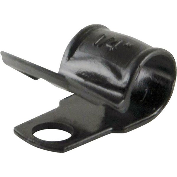 ISL Nylon 'P' Cable Clamp 13mm - Black - 100pk Carousel 1