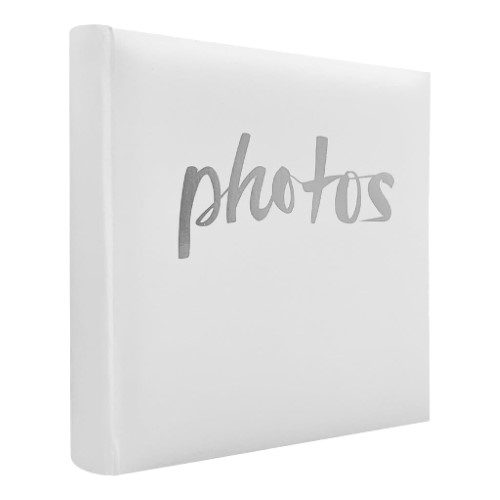 Profile - Moda White "Photos" Slip-In Photo Album 200 Photos Carousel 2