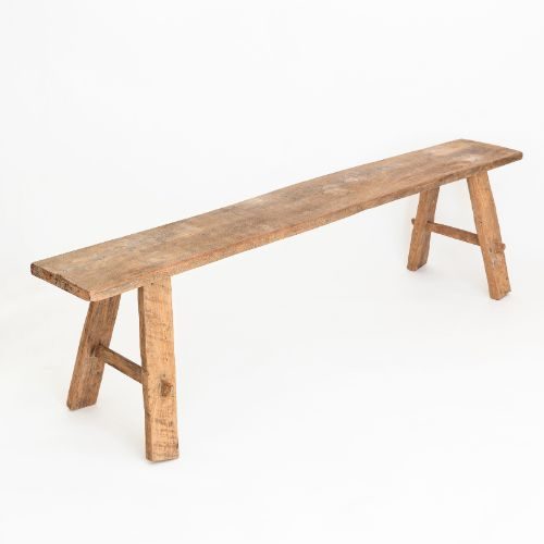 Teak Long Bench - 160cm (Natural) Carousel 1