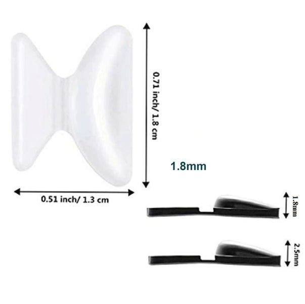 Anti-Slip Stick On Nose Pads for Glasses Eyeglass Sunglasses Carousel 2
