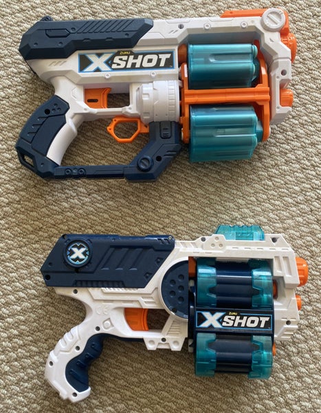 2x Zuru X-Shot guns Carousel 1