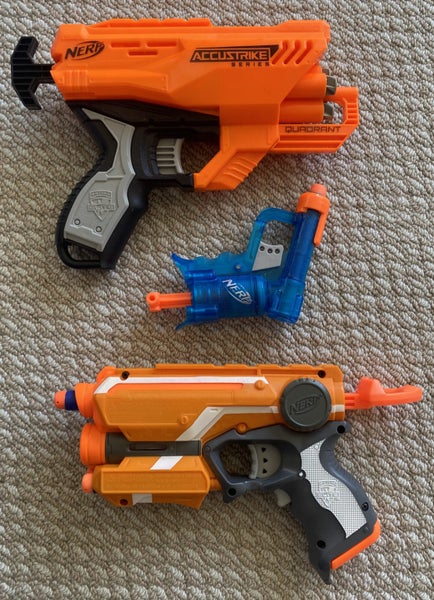 3x Nerf Guns - all with bullets Carousel 1