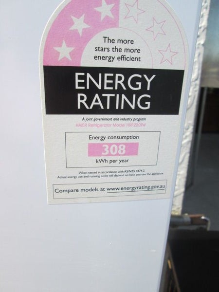 2354 HAIER 221 LITRE FRIDGE FREEZER AS NEW Carousel 5