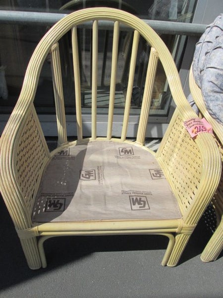 2356 PAIR QUALITY CANE CHAIRS Carousel 3