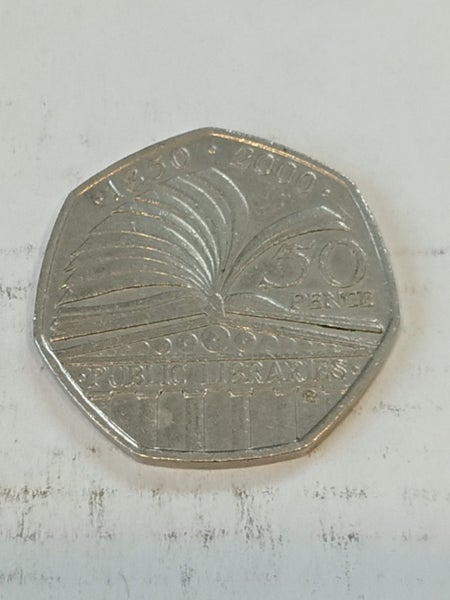 England , 2000 , 50 pence Carousel 1