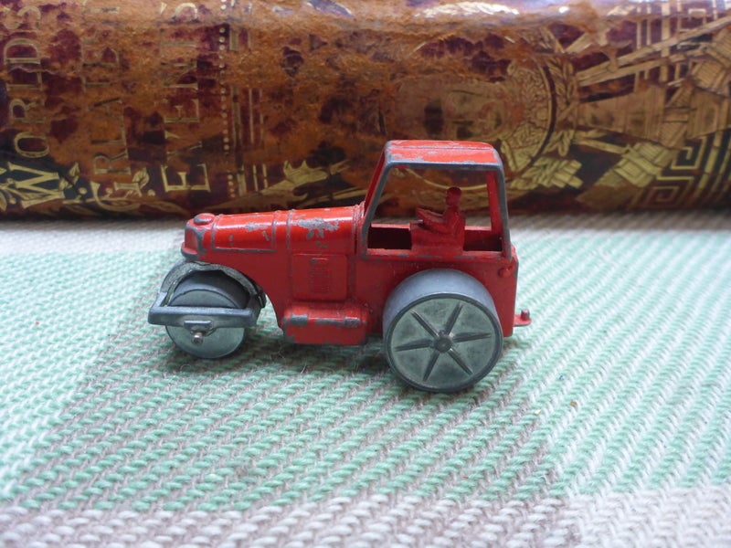 Awesome Vintage NZ Fun Ho Diecast Midget Road Roller Funho New Zealand Carousel 1