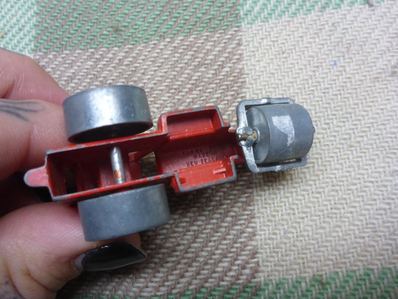 Awesome Vintage NZ Fun Ho Diecast Midget Road Roller Funho New Zealand Carousel 7