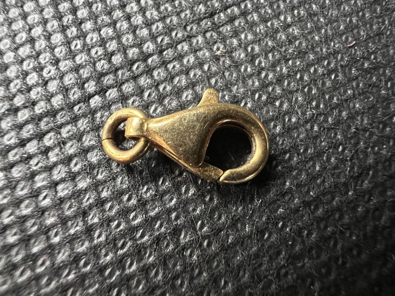 9ct Gold Cartier Clasp - for Chains Bracelets Etc. - Lot F499 Carousel 2