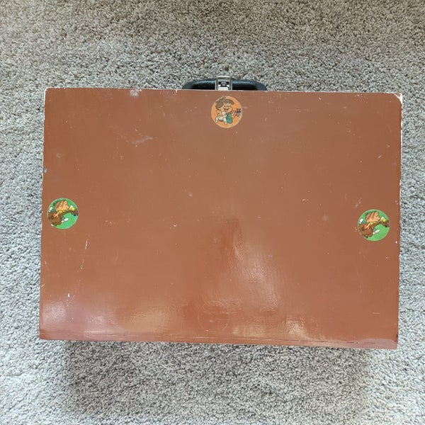 Wooden art / artist suitcase Carousel 2