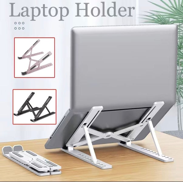 Laptop Stand for Desk WHITE Carousel 1