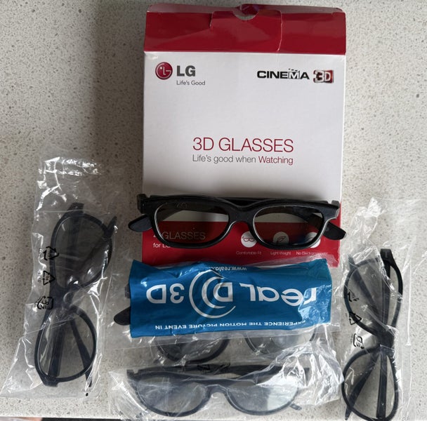 LG 3D Glasses 6 pairs new $1 reserve Carousel 1