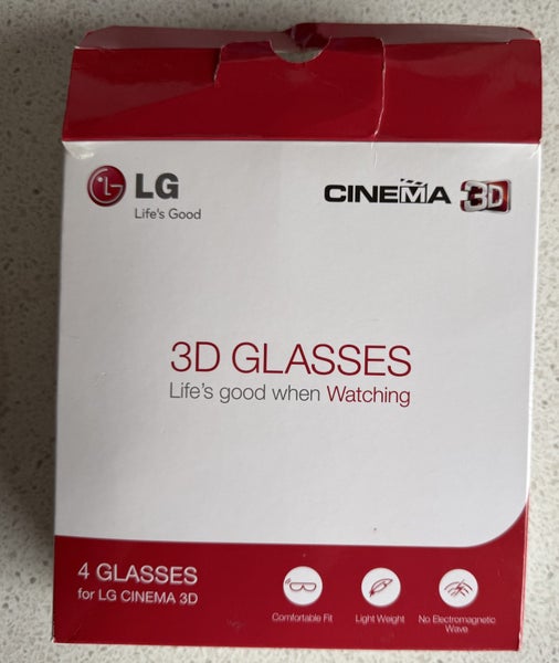 LG 3D Glasses 6 pairs new $1 reserve Carousel 2