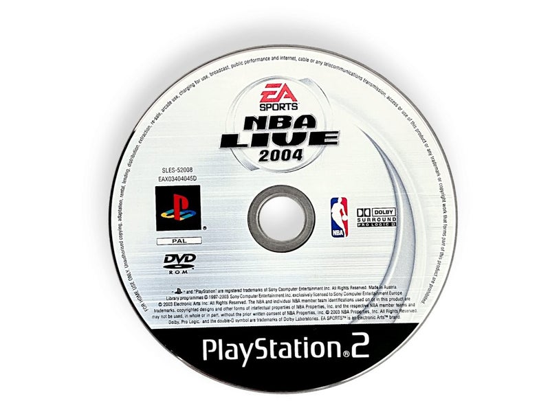 NBA Live 2004 (PS2 - Disc Only) Carousel 1