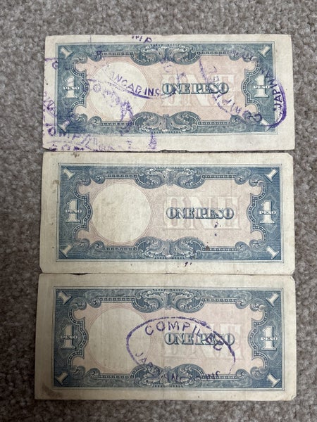 Japanese Invasion notes x 3 Carousel 2