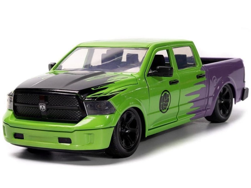 Jada: Marvel - '14 Dodge Ram 1500 with Hulk - 1:24 Diecast Model Carousel 2