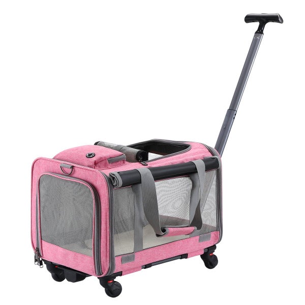 Soft Pet Carrier Cat Dog Crate Stroller Carousel 10