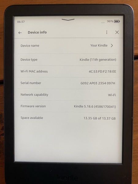 Kindle 11th gen Carousel 2
