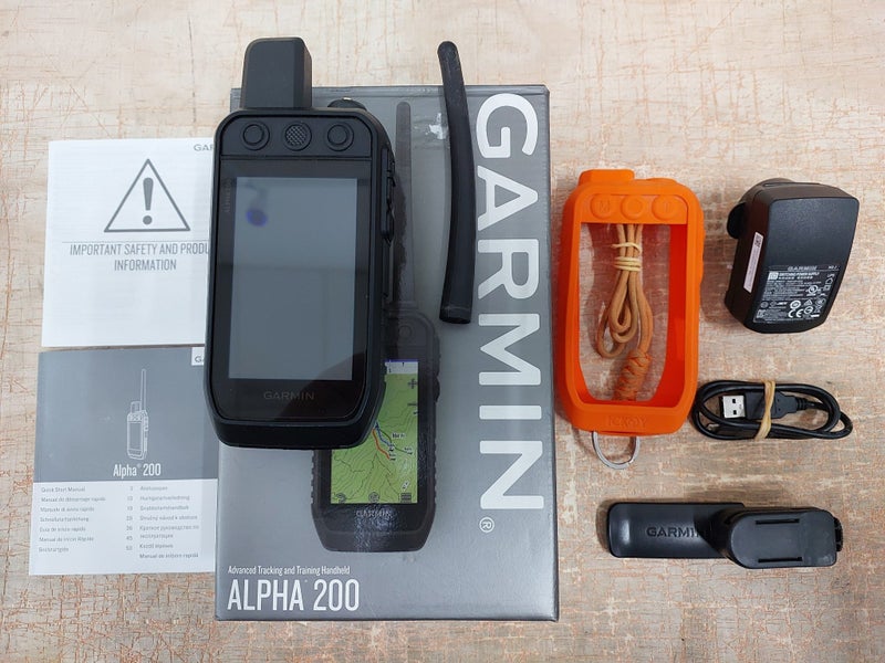 Garmin Alpha 200 Handheld GPS Carousel 1