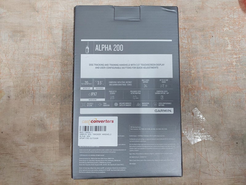 Garmin Alpha 200 Handheld GPS Carousel 12