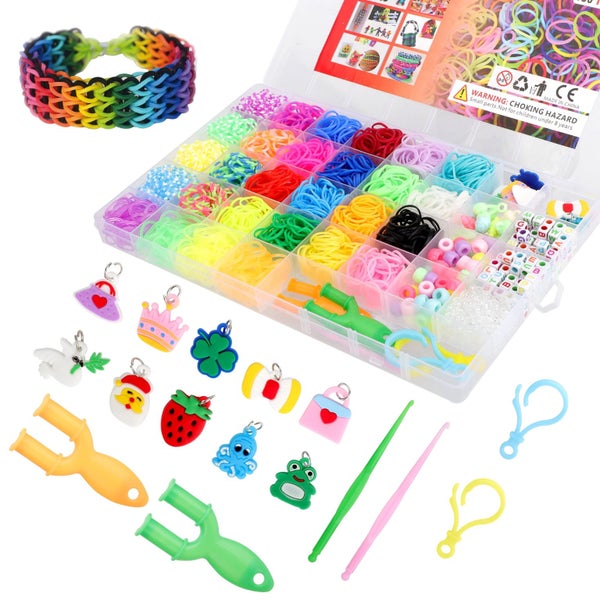 Rubber Band Bracelet Kit, Loom Bracelet Making Kit for Girls DIY Art Craft Carousel 1